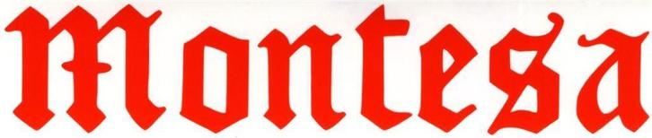 Montesa sticker #2, Motoren, Accessoires | Stickers, Ophalen of Verzenden