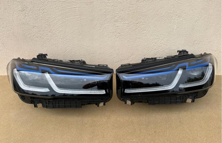 Bmw g30 g31 5 Laser shadow LCI LED koplamp 9850587 9850588, Auto-onderdelen, Verlichting, BMW, MG, Gebruikt, Verzenden