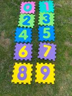 Foam puzzelmat cijfers, Ophalen of Verzenden, Zo goed als nieuw