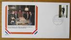 FDC 25 jarig huwelijk Prinses Margriet en P. van Vollenhoven, Postzegels en Munten, Verzenden, Gestempeld, Koningshuis