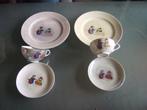 2 porselijnen kinderontbijt setjes, Antiek en Kunst, Ophalen of Verzenden