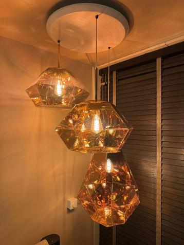 Tom dixon Design Hanglamp - Gouden Diamanten beschikbaar voor biedingen