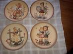 Serie van 4 hummel borden., Verzamelen, Beelden en Beeldjes, Ophalen of Verzenden, Zo goed als nieuw, Hummel