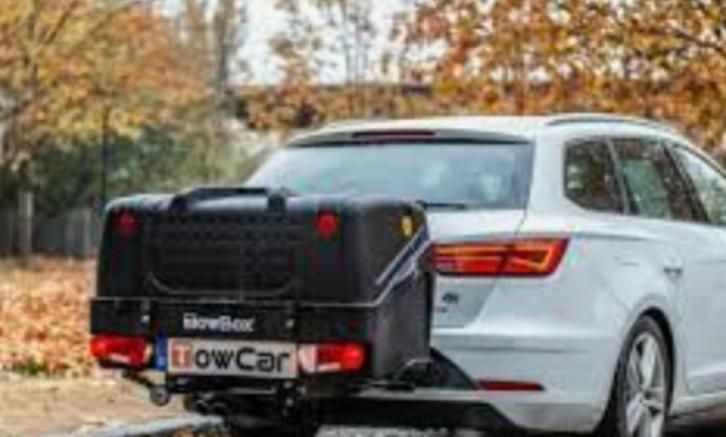 Towbox V1 te huur, Auto diversen, Dakkoffers, Zo goed als nieuw, Verzenden