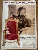 Paleis het Loo Regentschap van koningin Emma 1989-1990, Verzamelen, Ophalen of Verzenden, Gebruikt, A1 t/m A3, Rechthoekig Staand