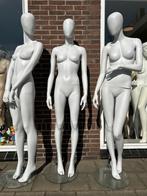 3 x etalagepop etalagefiguur paspop  catwalk mannequins, ., Ophalen of Verzenden, Zo goed als nieuw, .