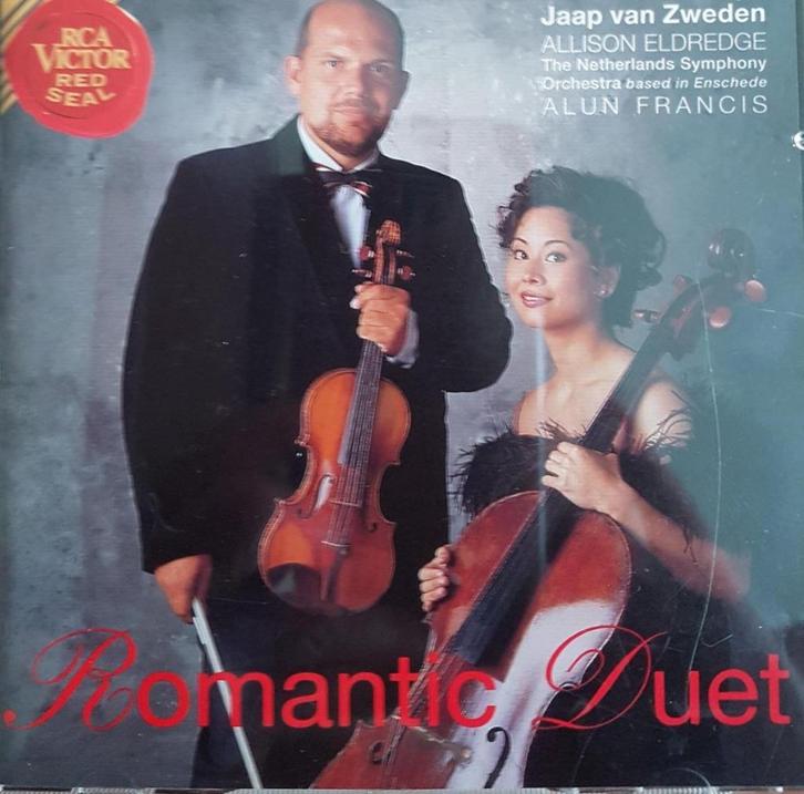 JAAP VAN ZWEDEN Romantic duet CD RCA NIEUWSTAAT, Cd's en Dvd's, Cd's | Klassiek, Gebruikt, Kamermuziek, Romantiek, Ophalen of Verzenden