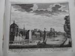 30 Breukelen Buitenverblijf de Plaats Kopergravure 1792, Antiek en Kunst, Kunst | Etsen en Gravures, Ophalen of Verzenden