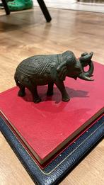Vintage antiek bronzen olifant., Ophalen of Verzenden