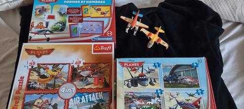 Planes puzzels, 2 vliegtuigen en vormen en nummers leren, Kinderen en Baby's, Speelgoed | Kinderpuzzels, Gebruikt, Meer dan 50 stukjes