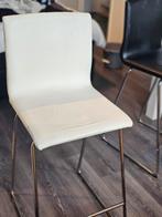 VOLFGANG barkruk/ stoel wit 76 cm, Ophalen, Zo goed als nieuw, Minder dan 35 cm