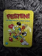 Pesten! Kaartspel in blik, Hobby en Vrije tijd, Gezelschapsspellen | Kaartspellen, Een of twee spelers, Ophalen of Verzenden, Zo goed als nieuw