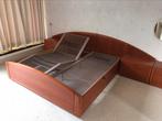 Hülsta bed met nachtkastjes, Huis en Inrichting, Ophalen, Verstelbaar, Bruin, Tweepersoons