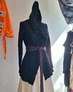 RYU wollen vest met decoratieve trim small medium zwart, Maat 38/40 (M), Ryu, Ophalen of Verzenden, Zo goed als nieuw