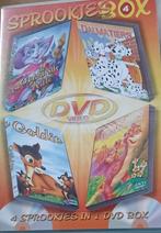 2- Dvd's- Sprookjes Box - 4 Sprookjes in 1 dvd box, Tekenfilm, Alle leeftijden, Boxset, Ophalen of Verzenden