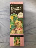 Diamond Painting Kat/Poes, Ophalen of Verzenden, Nieuw, Knutselwerk