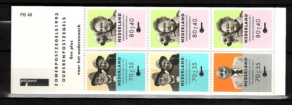 Pb 48 postzegelboekje 1993 postfris, Postzegels en Munten, Postzegels | Nederland, Ophalen of Verzenden, Na 1940, Postfris