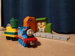 Thomas trein houtzagerij met treintje en wagon, Ophalen of Verzenden, Zo goed als nieuw