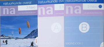 NATUURKUNDE OVERAL 4e druk HAVO 3 LEERBOEK + werkboek A en B beschikbaar voor biedingen
