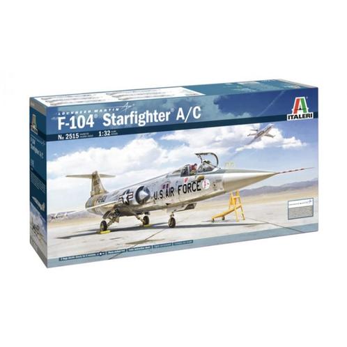 Italeri 2515 F104 A/C Starfighter 1:32, Hobby en Vrije tijd, Modelbouw | Vliegtuigen en Helikopters, Nieuw, Vliegtuig, Groter dan 1:72