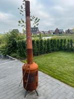 Buitenkachel 236 cm hoog (bestaat uit twee gedeelten)!, Ophalen, Zo goed als nieuw