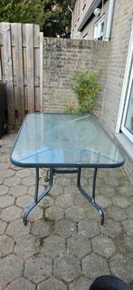 Gratis tuintafel Veldhoven (Zonderwijk), Tuin en Terras, Ophalen, Gebruikt, Rechthoekig, Metaal