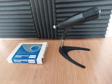 Md421 microfoon standaard _ vintage zwaar metaal beschikbaar voor biedingen