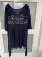 JAKE'S cocktail jurk blauw met lovertjes NIEUW maat 46 D1, Blauw, Jake´s, Maat 46/48 (XL) of groter, Nieuw