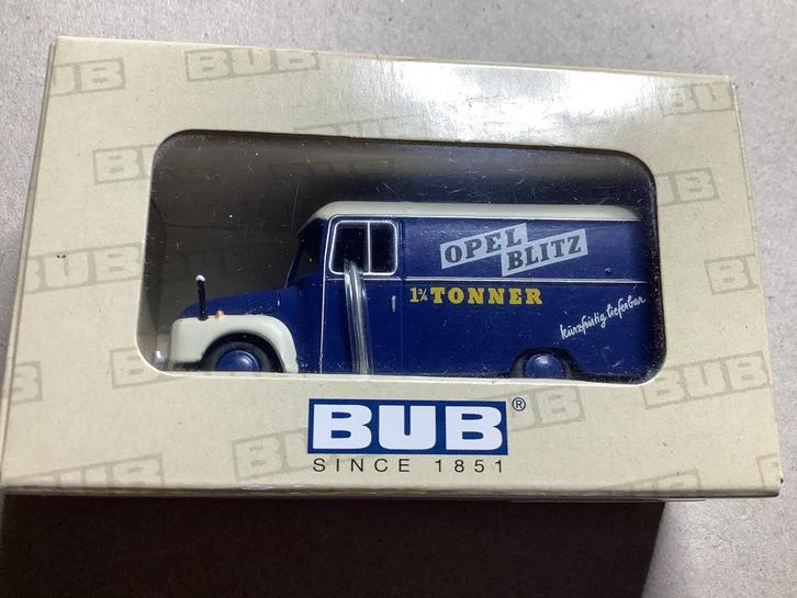 Bub Opel Blitz 1,75t Kastenwagen - Limited Edition, Hobby en Vrije tijd, Modelauto's | 1:87, Zo goed als nieuw, Auto, Ophalen of Verzenden