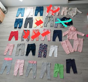 Broeken maat 68 meisje broekjes leggings legging broekje beschikbaar voor biedingen