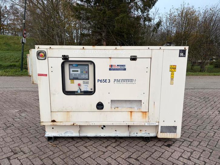 FG Willson Perkins 65 kVA noodstroom aggregaat, Doe-het-zelf en Verbouw, Aggregaten, Dieselolie, Ophalen of Verzenden