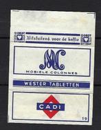 2813 CADI (wikkel) Mobiele Colonnes, Ophalen of Verzenden, Nederland