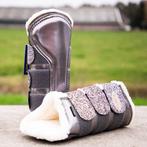 Lak Peesbeschermers M, L en XL Zilver Grijs UITVERKOOP, Dieren en Toebehoren, Paarden en Pony's | Beschermers, Ophalen of Verzenden