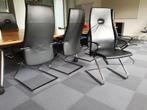 Konig & Neurath directie / boardroom vergaderstoel , leer, Zwart, Beethovenstraat 530, Ophalen of Verzenden, Zo goed als nieuw