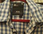 Overhemd Blouse G-star raw Ruiten Wit Blauw Rits cowboy L, Kleding | Heren, Overhemden, G-STAR, Zo goed als nieuw, Halswijdte 41/42 (L)