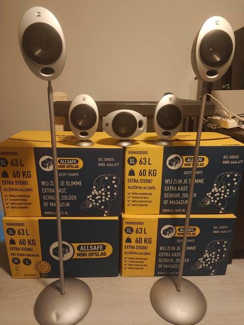 Kef HTS 2001 Speakers Surround Set 5.0, Audio, Tv en Foto, Luidsprekers, Zo goed als nieuw, 60 tot 120 watt, Overige merken, Ophalen