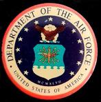 Department of the Air Force pin, Verzenden, Nieuw, Stad of Land, Speldje of Pin