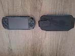 Sony PSP met hoes zonder oplader, Ophalen of Verzenden, Zo goed als nieuw, Zwart