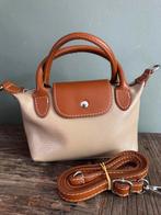 Leren tasje in beige, Ophalen of Verzenden, Zo goed als nieuw, Beige, Schoudertasje