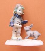 Kerst Hummel Goebel beeldje Meisje met Konijn en Peen, Ophalen of Verzenden