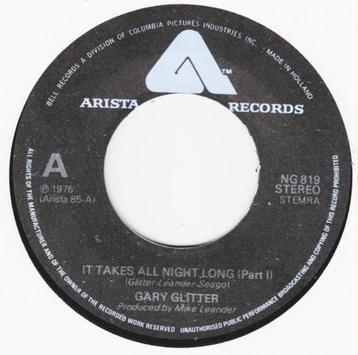 Gary Glitter – It Takes All Night Long beschikbaar voor biedingen