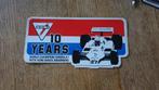 Sticker KONI, 10 years world Champion Formula 1 groot, Verzamelen, Ophalen of Verzenden, Nieuw, Overige typen