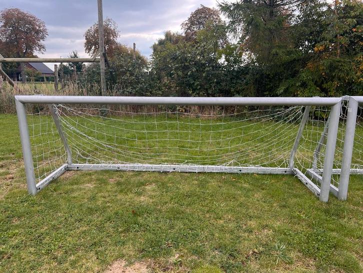 Voetbaldoeltjes 3x1 meter - 2 stuks, Sport en Fitness, Voetbal, Zo goed als nieuw, Overige typen, Maat XL, Ophalen
