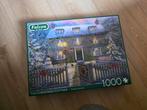 Falcon The Christmas Cottage Puzzel - 1000 Stukjes - Nieuw, Ophalen of Verzenden, 500 t/m 1500 stukjes, Nieuw, Legpuzzel