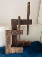 Set antieke eikenhouten lijmklemmen | 1920’s-1930’s, Antiek en Kunst, Antiek | Gereedschap en Instrumenten, Ophalen