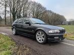 BMW E46 330i Touring handgeschakeld, Zwart, Zwart, Stationwagon, Handgeschakeld