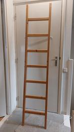 Hoogslapertrap Lundia, Ophalen, Eenpersoons, Bruin, 190 cm of minder