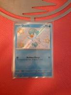 Pokemon Quaxly Shiny SVP Promo NM, Hobby en Vrije tijd, Ophalen of Verzenden, Zo goed als nieuw, Meerdere kaarten