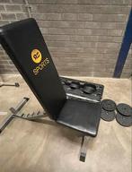Complete Fitness Set: Dumbells, (halter) Bank & Stang, Ophalen, Gebruikt, Armen, Halterset