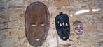 Maskers afrika, Antiek en Kunst, Ophalen of Verzenden